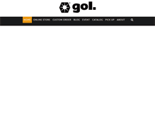 Tablet Screenshot of gol-deportes.com